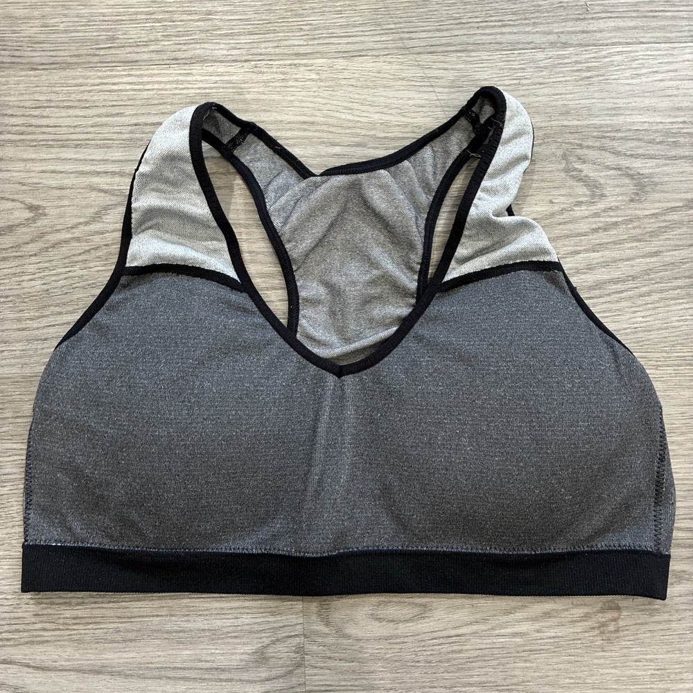 Women's Multi Gray Fruit Of The Loom Sports Bra | Size 2XL